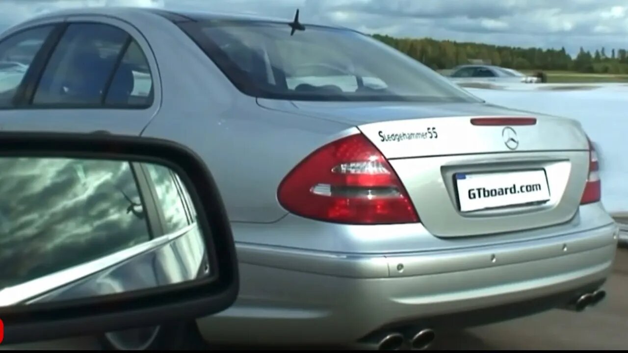 500 HP BMW Alpina B5 Touring vs 476 HP Mercedes E55 AMG