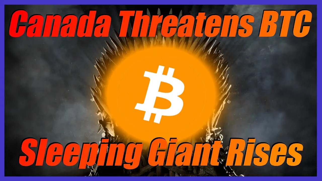 Canadian Government Slams Crypto! Calls Us Terrorists?! They've Awoken A Sleeping Giant!