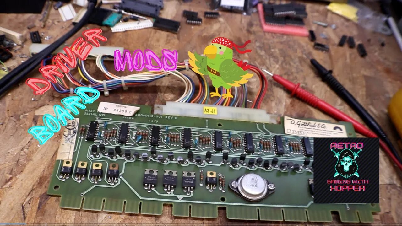 1978 Gottlieb System 1 Sinbad / Finishing Up Our Boards / Driver Board Mods Ep 4