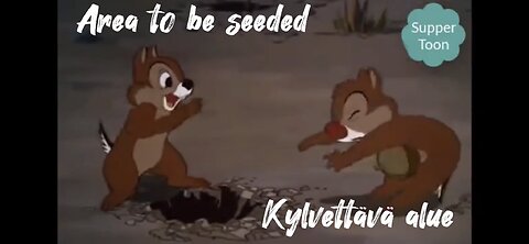 Area to be seeded Kylvettävä alue
