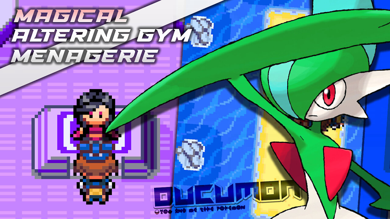 Pokemon Magical Altering Gym Menagerie by U.Flame - New Short GBA Hack ROM has Teleport Gimmick