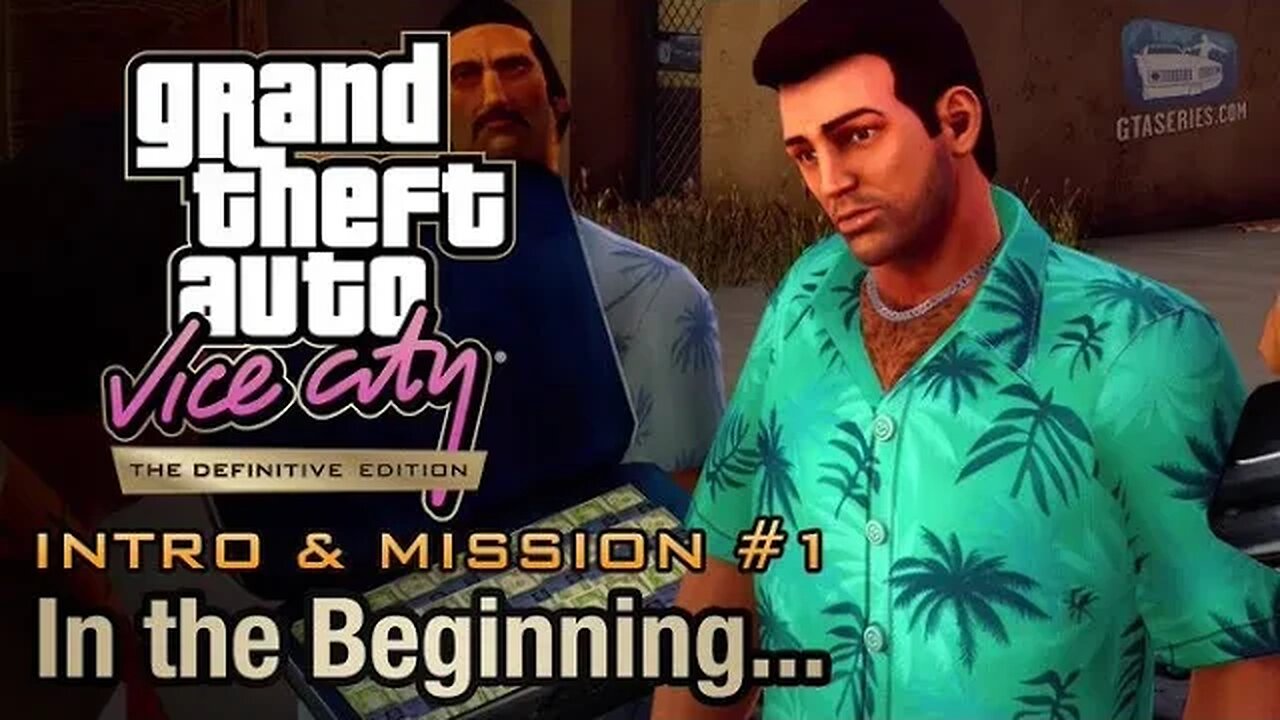 GTA VICE CITY FIRST MISSION: AN OLD FRIEND: VIDEO WALKTHROUGH