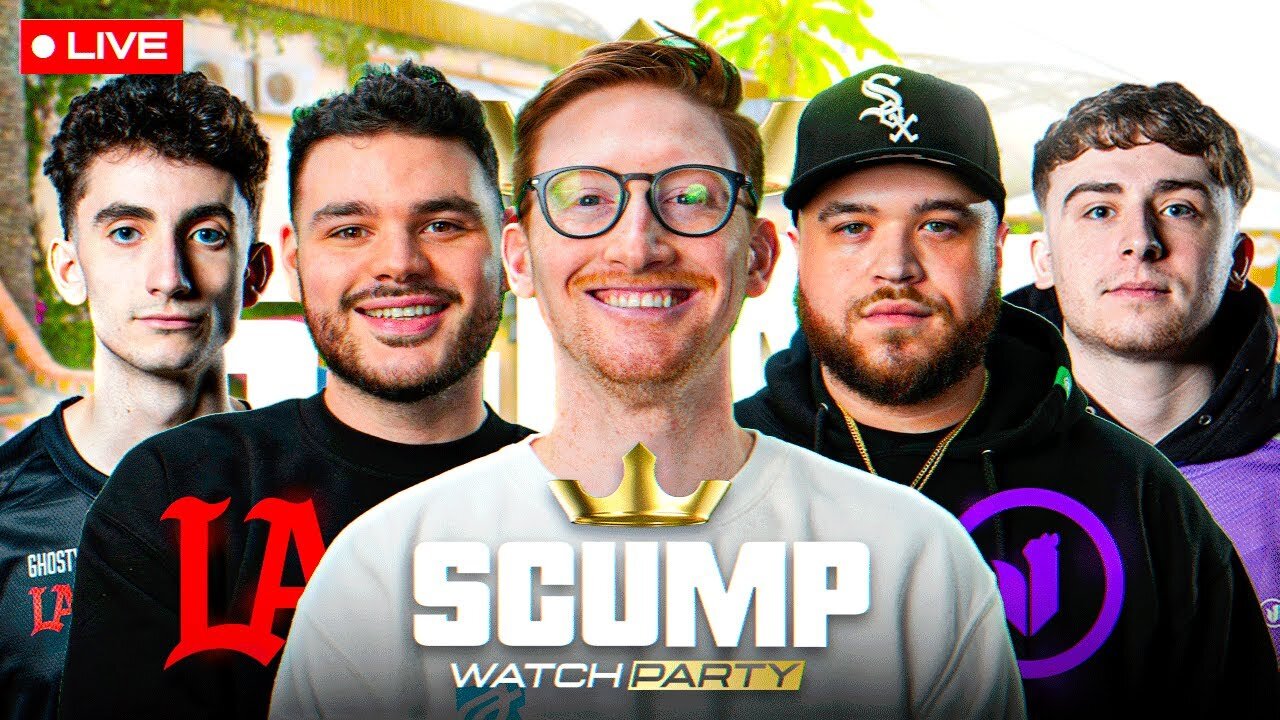 🔴LIVE - SCUMP WATCH PARTY!! - CDL Major 4 Week 3