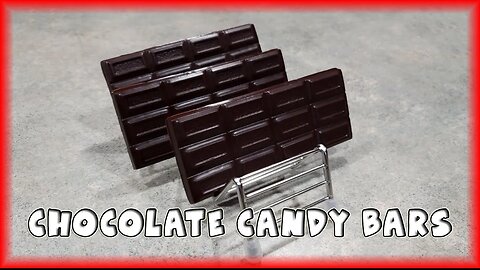 Homemade Chocolate Candy Bars