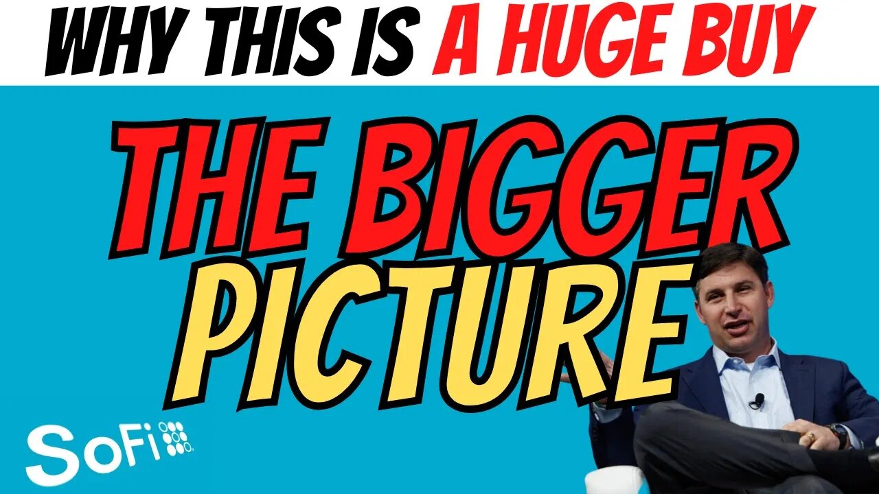 SOFI Bigger Picture │ Why SOFI is a Great BUY ⚠️ Shorts Suppressing $SOFI