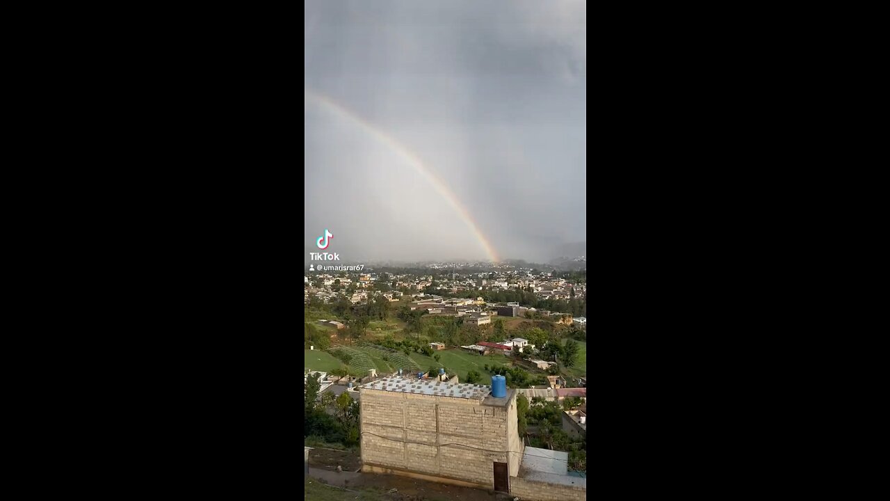 Rainbow after the rain