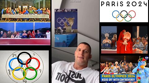 SZOKUJĄCA CEREMONIA OTWARCIA IGRZYSK OLIMPIJSKICH W PARYŻU! (28.07.2024)