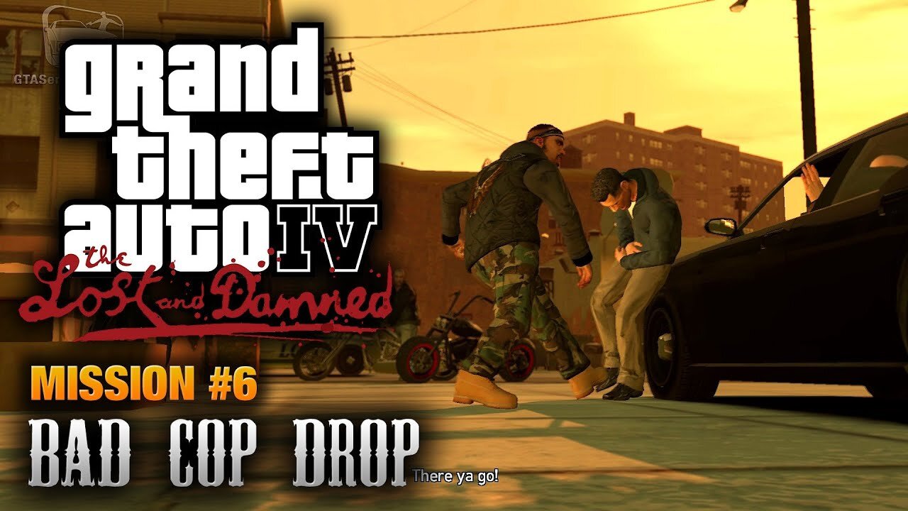 GTA: The Lost and Damned - Mission #6 - Bad Cop Drop