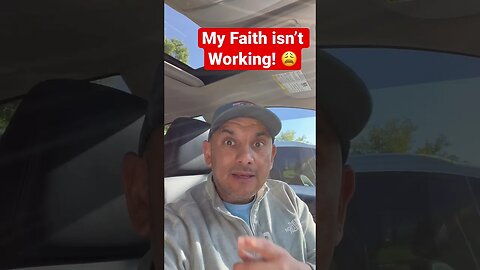 My CRAZY FAITH isn’t Working! #christianmotivation #christianshorts #christianmessages