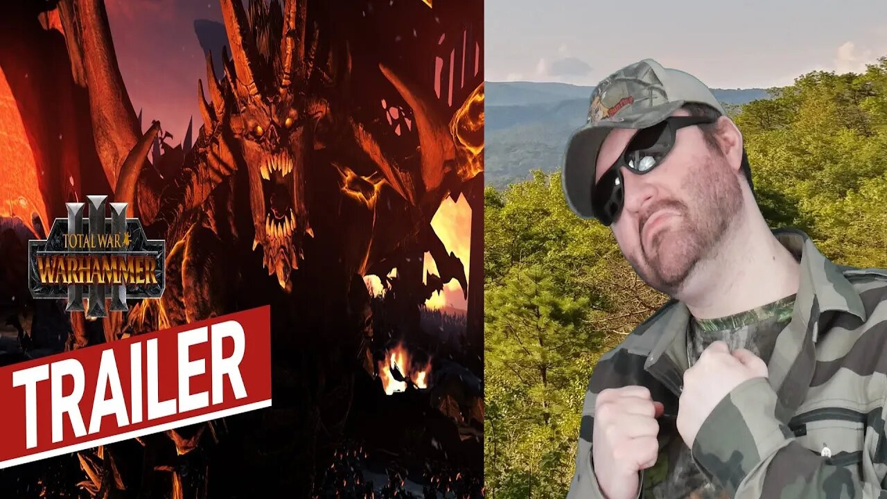 Trial By Fire Trailer - Total War: Warhammer III REACTION!!! (BBT)