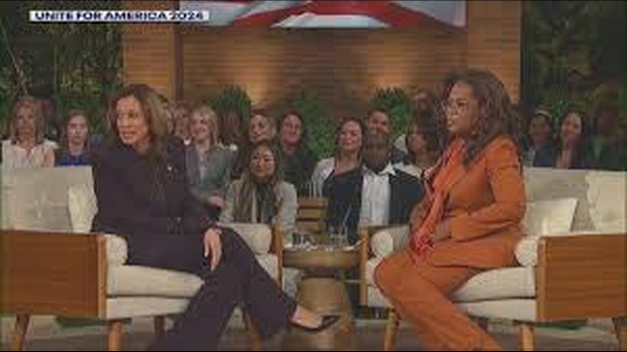 Kamala's STAGED Townhall w/ Oprah!