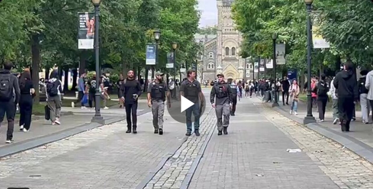 This is Canada… Those are not cops patrolling… Meet the Jforce…