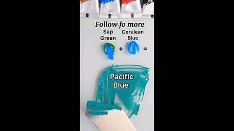 Mixing Colors #shorts #colormixing #paintmixing #satisfying #asmr #asmrart