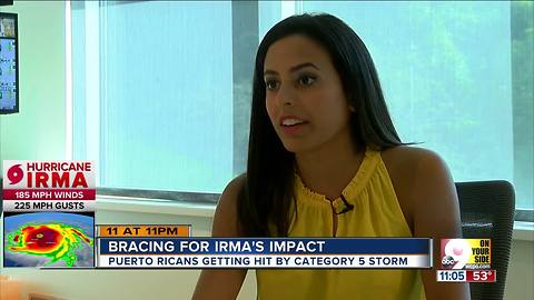 Puerto Ricans brace for Hurricane Irma