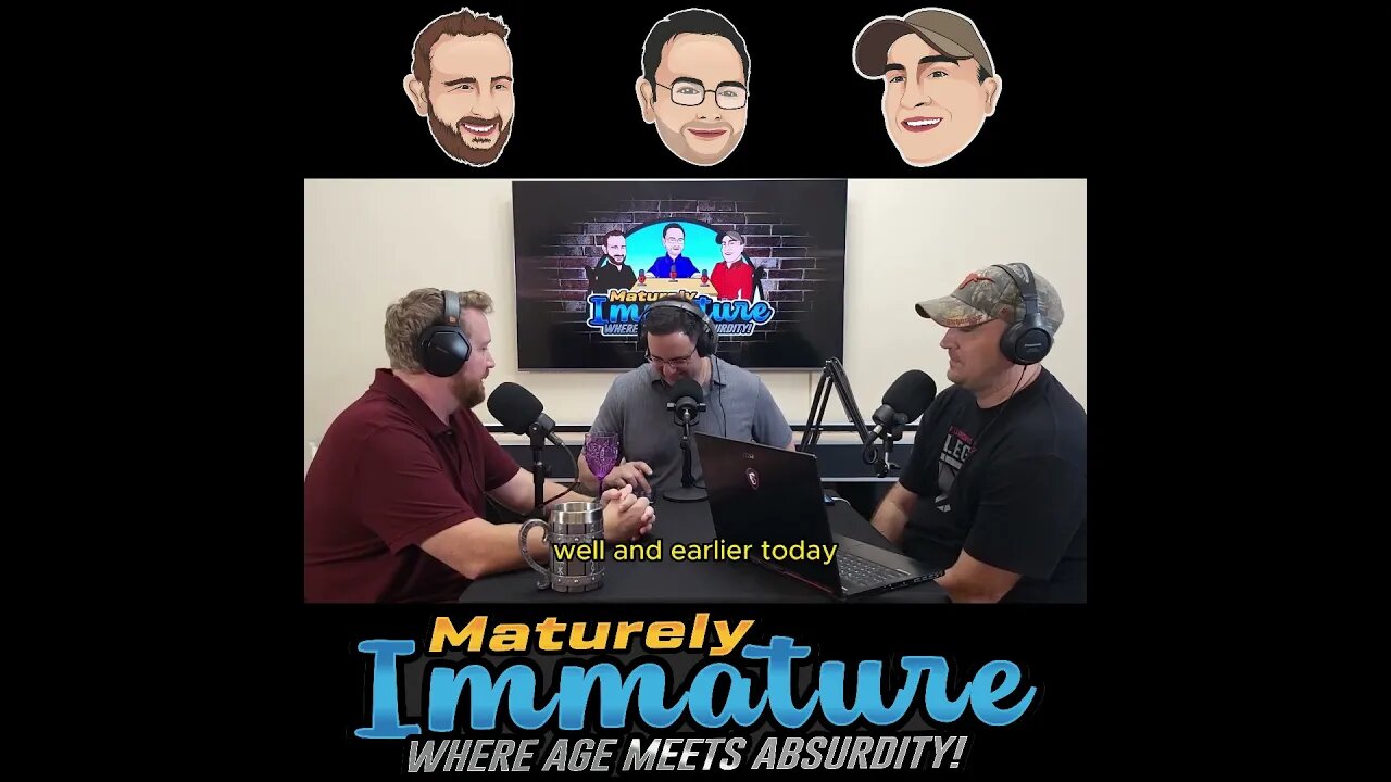 Maturely Immature | Shorts - Barbers and Axe Body Spray