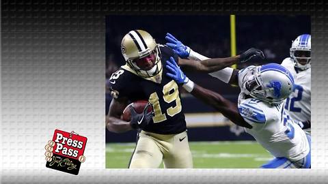 Saints defeat the Lions at the Superdome