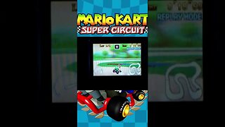 Mario Kart Super Circuit - SNES Donut Plains 1 - 9.75 1-Lap