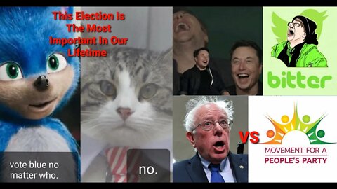 Bernie VS People's Party, Elon Suspending Actors, Midterms The Day After