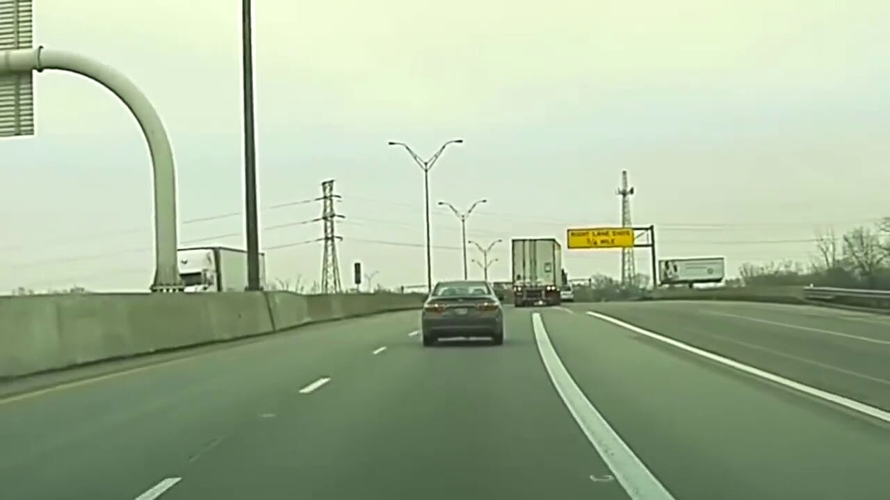 Teslas Avoiding Accidents Compilation 01