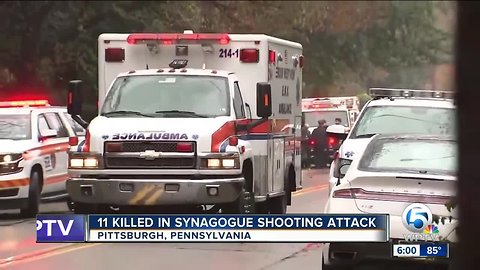 11 killed in synagogue shooting attack