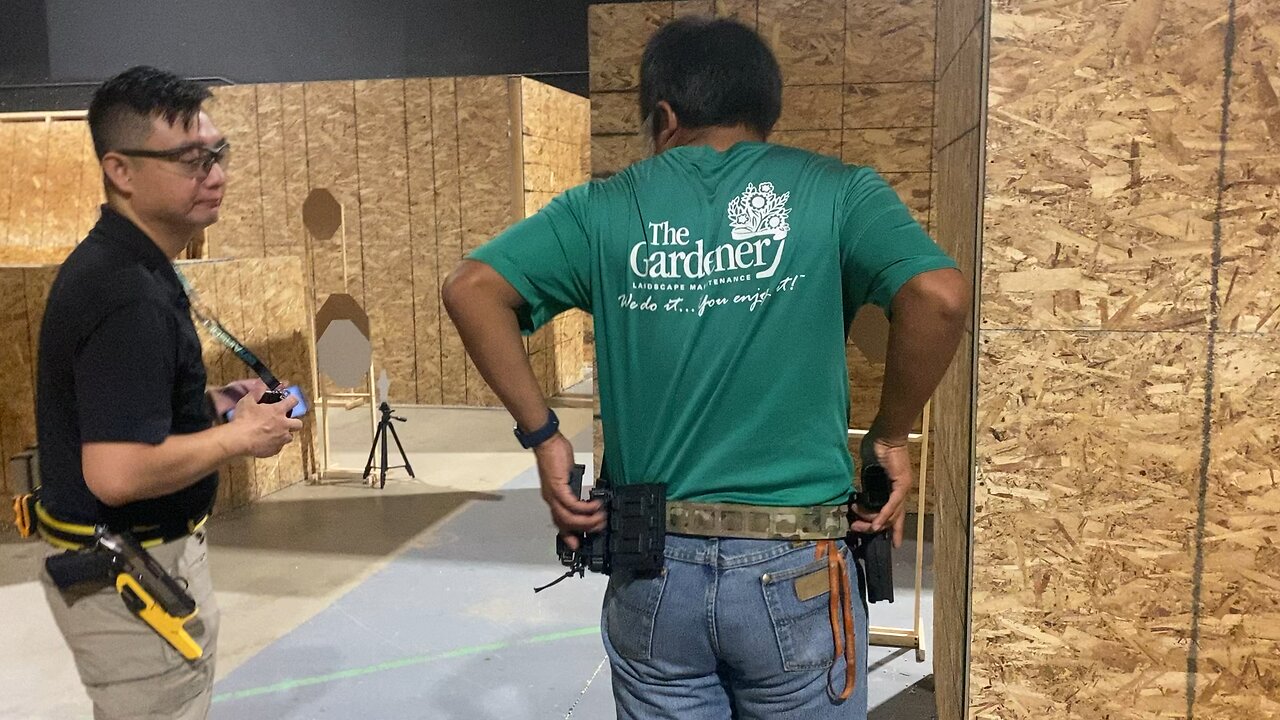 IPSC Challenge at Airsoft 007, Stage 1