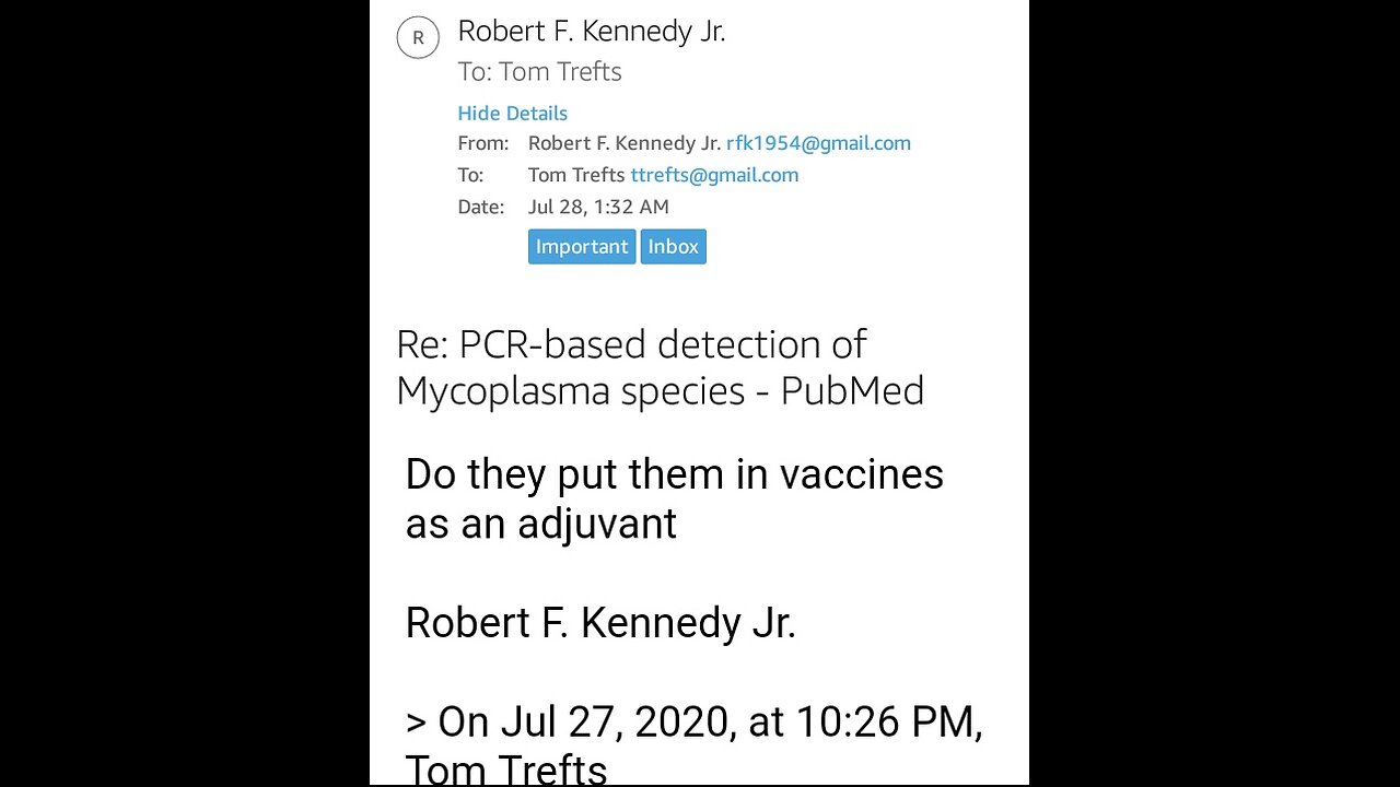 My Friend Mr. Robert F. Kennedy Jr. : #VaccineWarCrimes