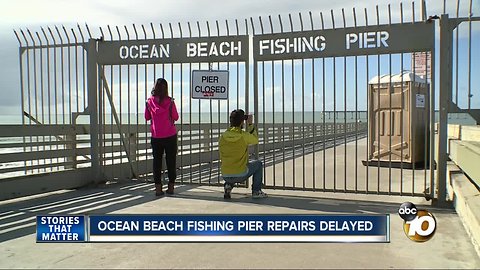 OB Pier repairs delayed again due to poor weather