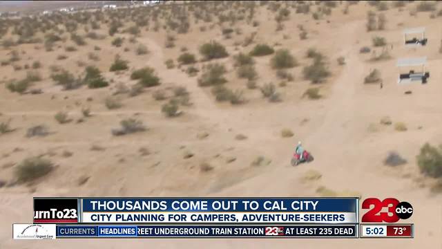 Thousands flock to California City this weekend