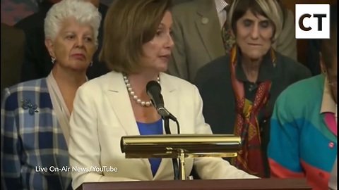 Slurring Nancy Pelosi Calls Kavanaugh ‘Justice’ During Long Brain Freeze