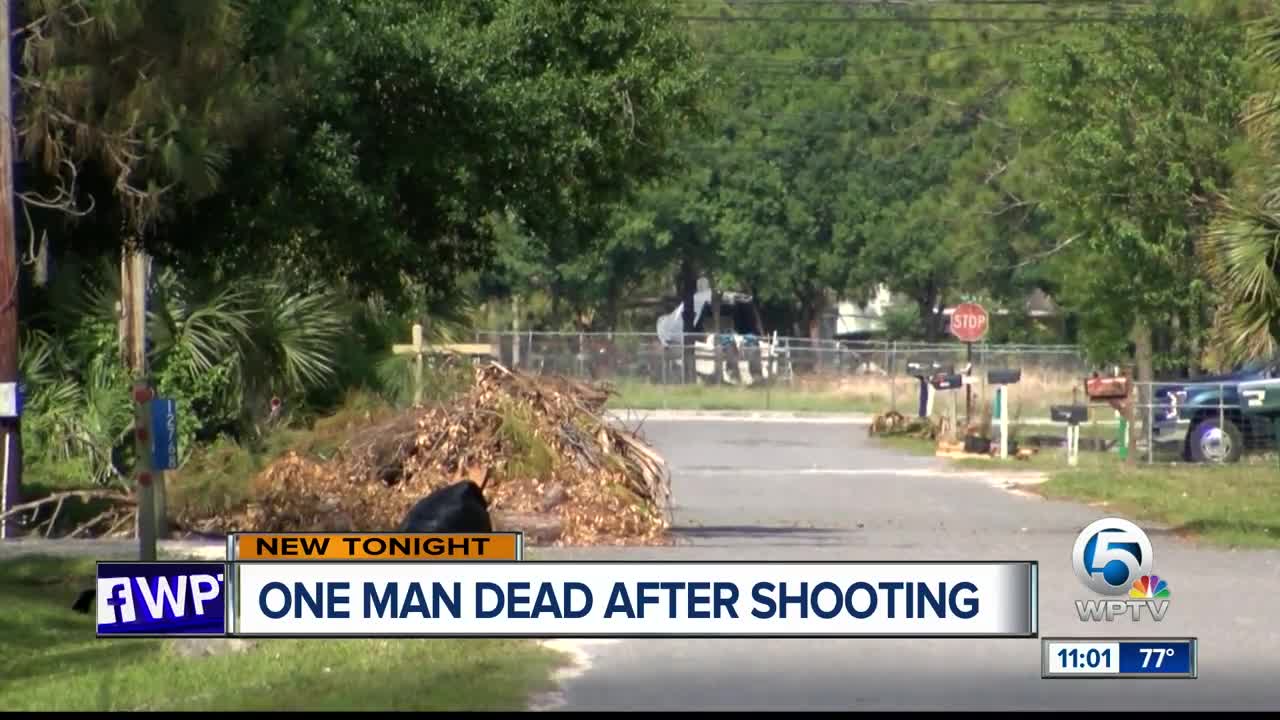 Fatal shooting in Jupiter Farms early Sunday morning