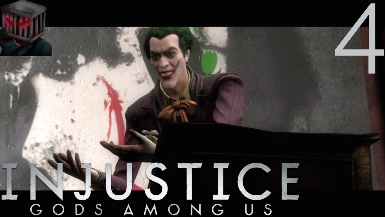 Injustice Gods Among Us Walkthrough P4 The Joker Joking Around