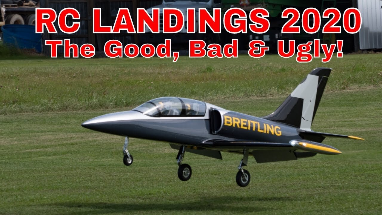 AWESOME RC LANDINGS 2020 - Good, Bad and Ugly - RC Jets Airplanes