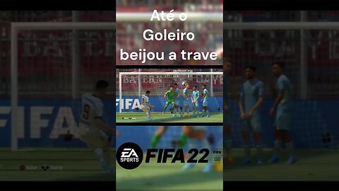 Até o Goleiro beijou a trave FIFA 22 - #shorts r