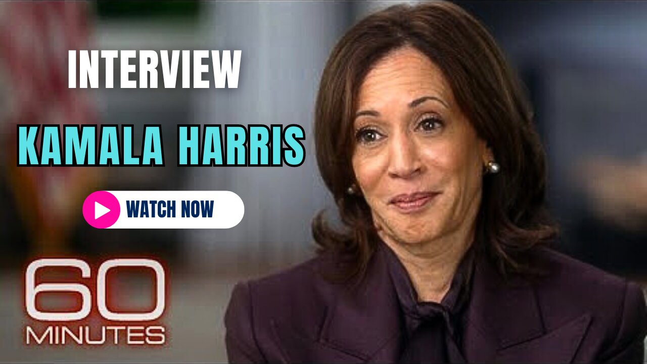 Kamala Harris 60 Minutes Interview - US Election 2024
