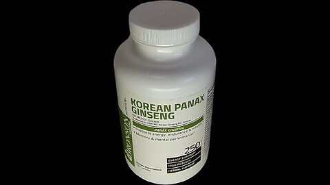 Bronson Korean Panax Ginseng #ginsengkorea #ginseng #energy