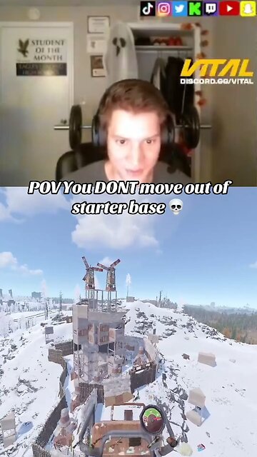 POV we don’t move out of our starter base in Rust