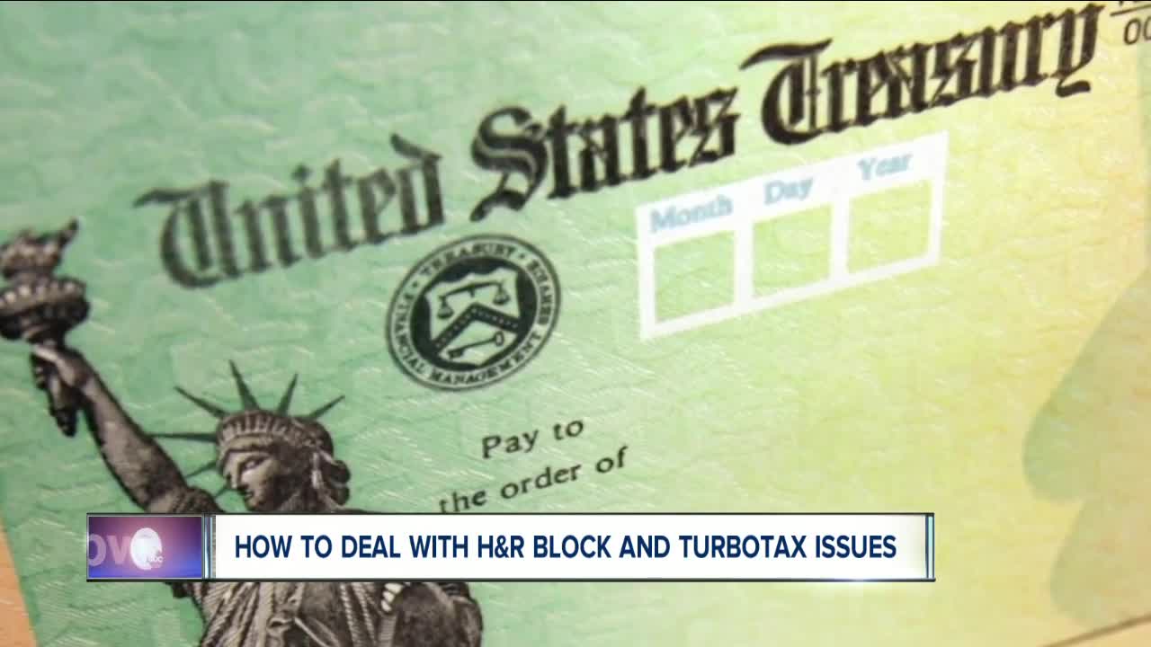 Where is your stimulus check if you filed taxes with H&R Block or TurboTax?