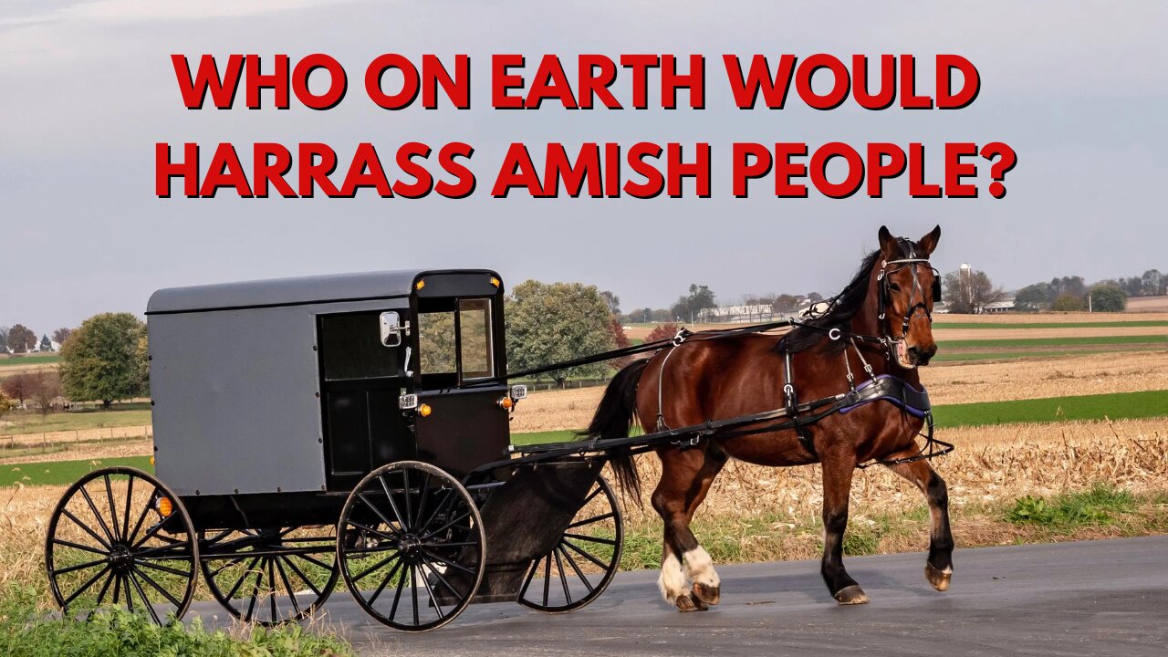 TRUDEAU HARRASSES the AMISH and HARRIS ADMITS ONLINE MISINFORMATION SCHEME