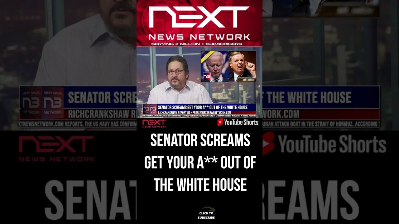 Senator Screams Get Your A** Out Of the White House #shorts