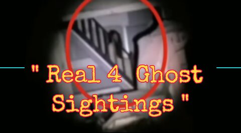 don't watch alone .. !! real 4 ghost sightings