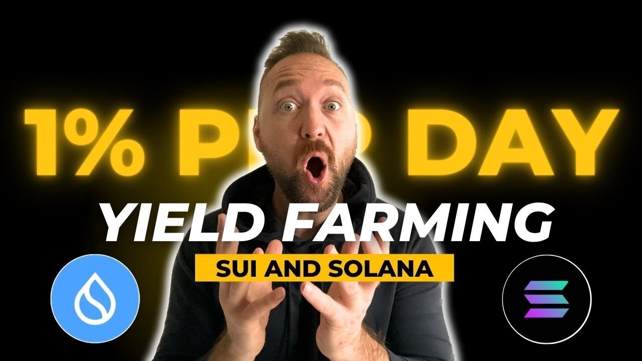 1% Per Day ROI Yield Farming SUI and SOLANA | Crypto Passive Income