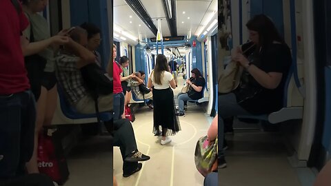 Never-ending-like inside Montreal metro