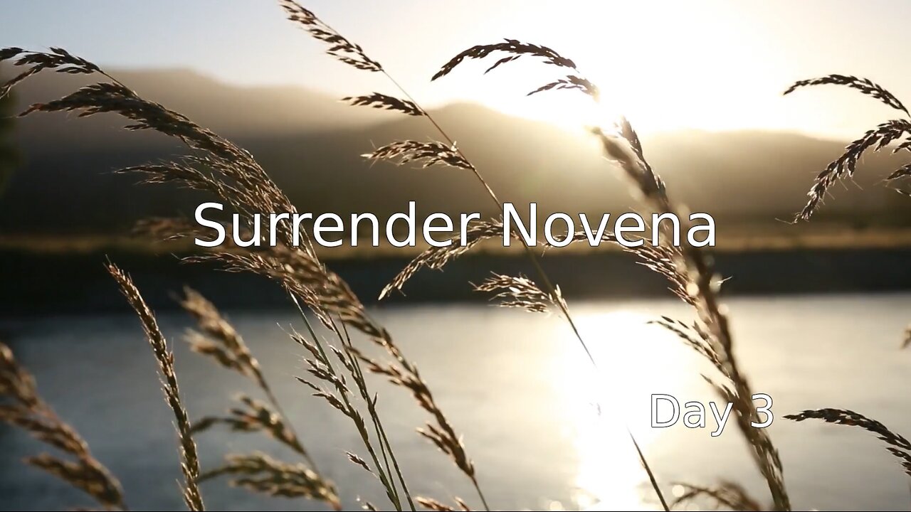 Surrender Novena - Day 3