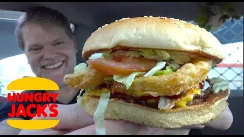 Hungry Jacks Smokehouse Whopper Review