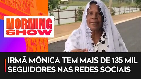 Influenciadora comemora o preço da gasolina: “Fiz o L para isso”