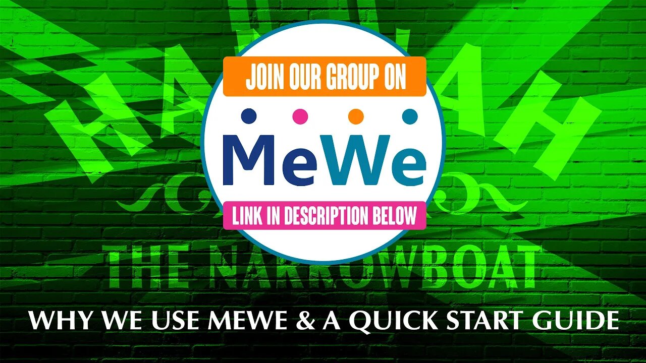 Why we use MeWe - a Quick Start Guide