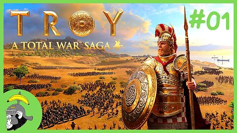 O REI DOS CORNOS !! : Total War Saga TROY - Menelaus | Gameplay PT-BR #01
