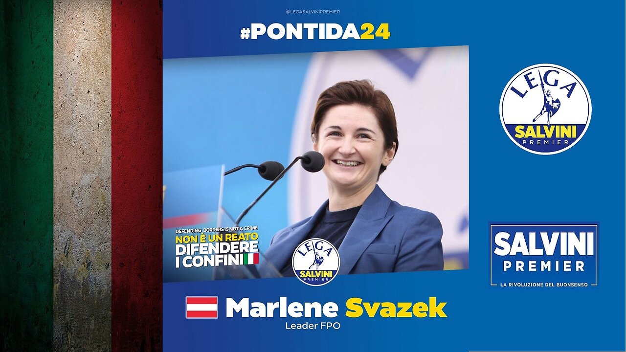 🔴 Marlene Svazek - #Pontida #Pontida2024