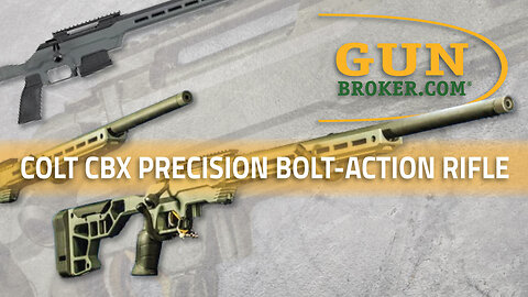 Colt CBX Precision Bolt-Action Rifle