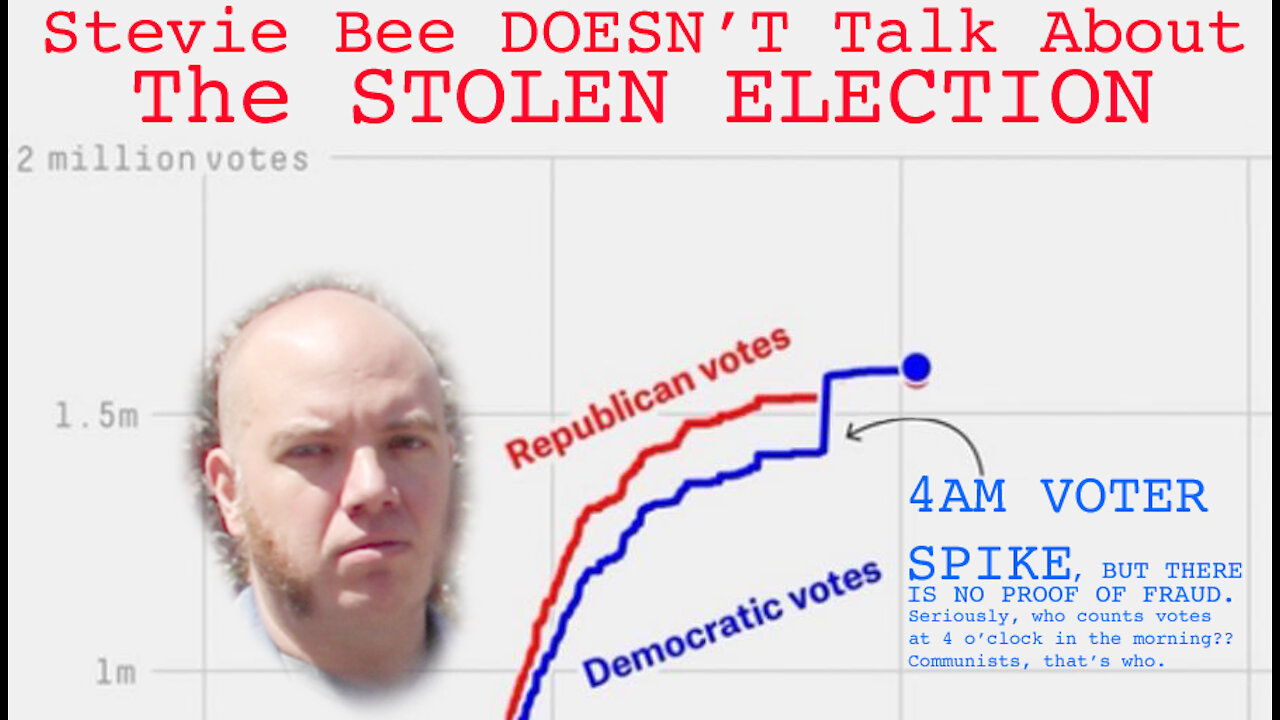 Stevie Bee DOESN'T Talk about the Stolen Election
